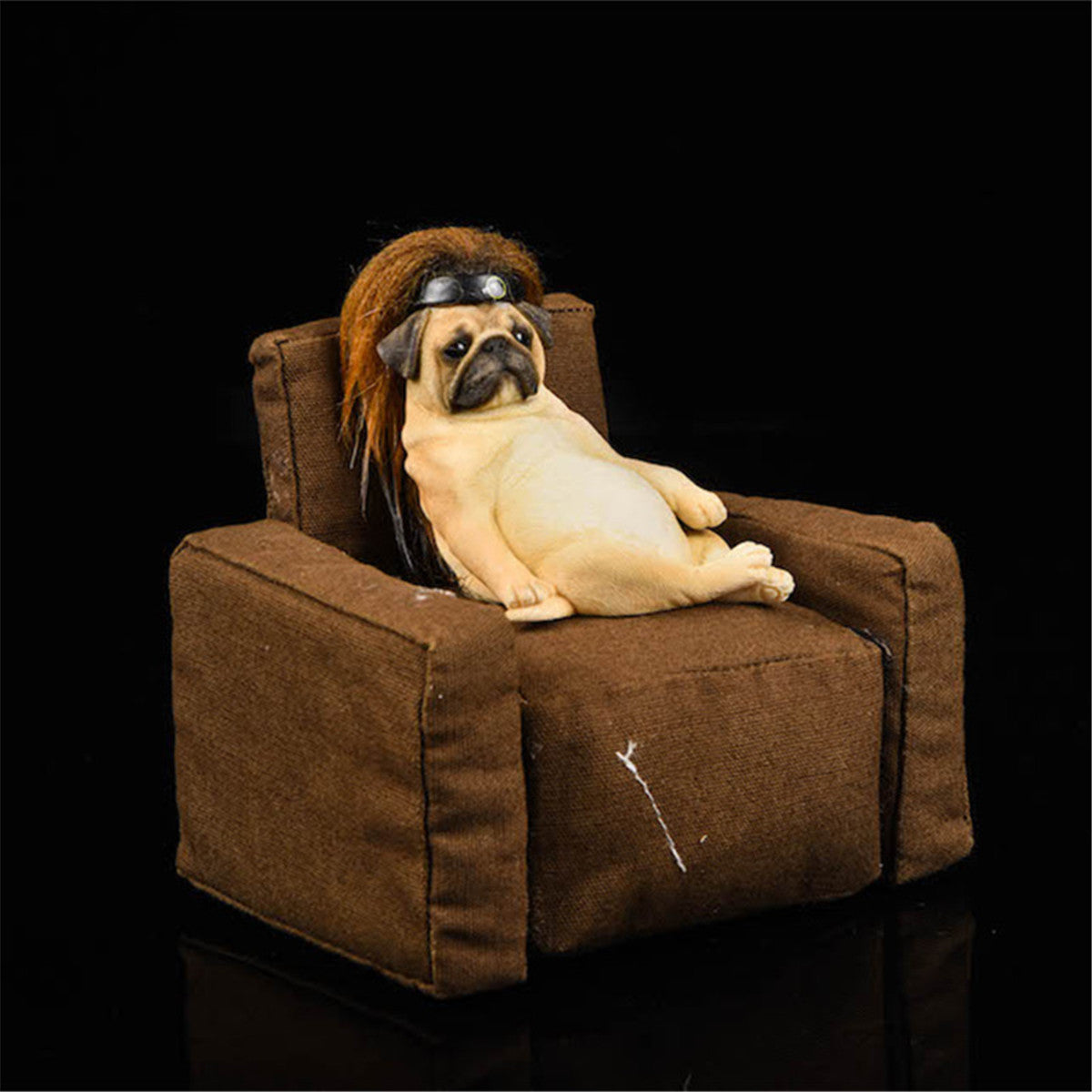 JXK 1/6 Decadent Pug Figure