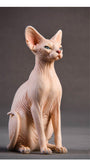 JXK Canadian Hairless Cat Figure