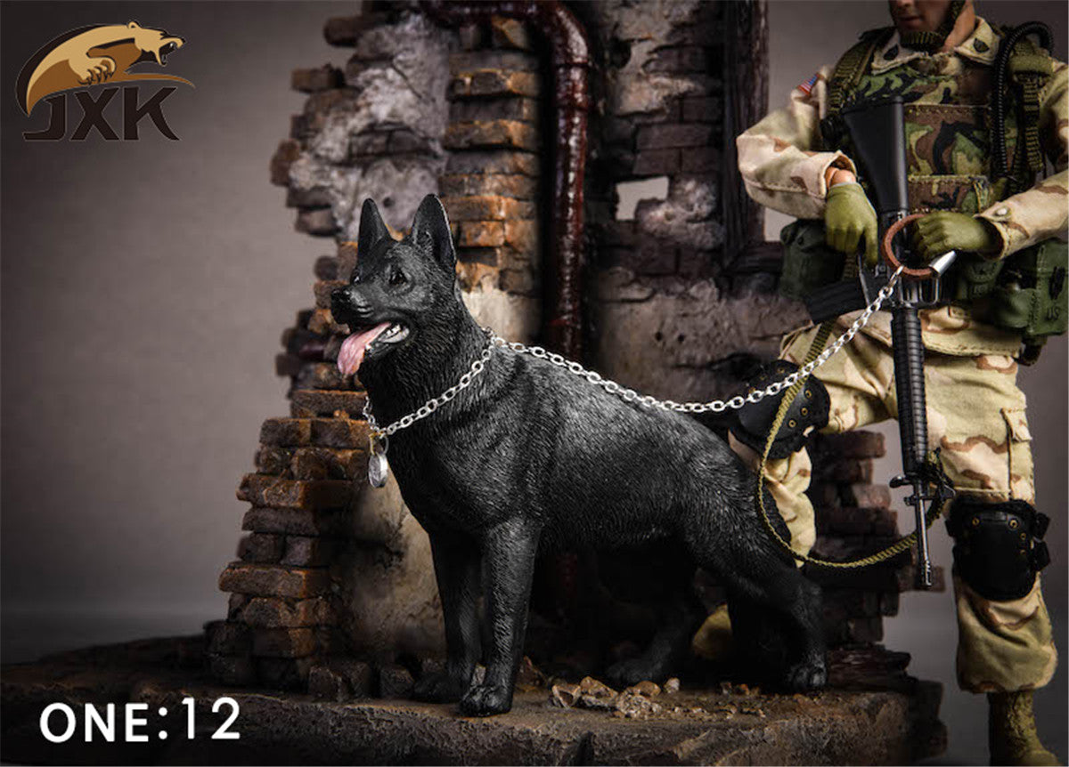 JXK German Shepherd Dog Figure