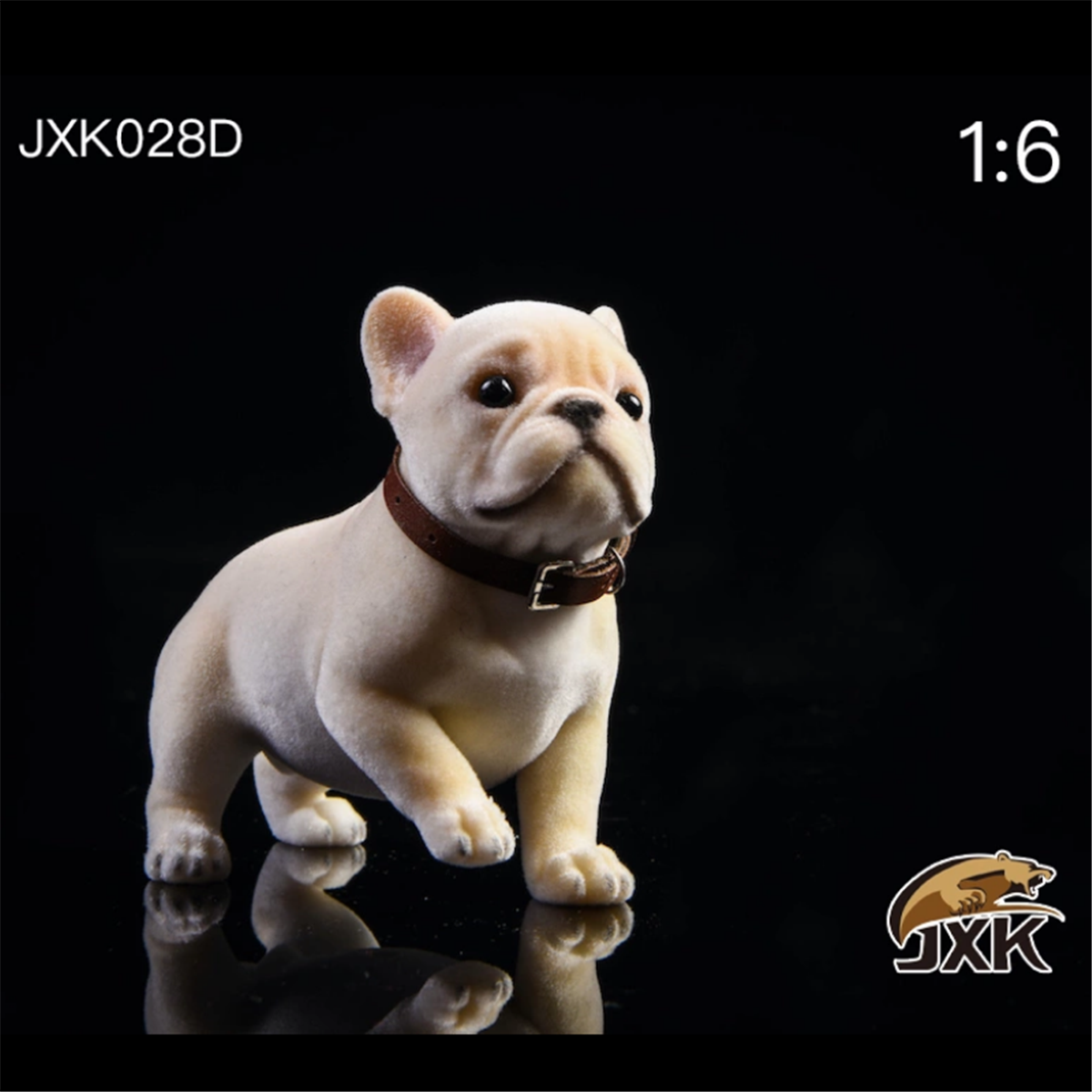 JXK 1/6 French Bulldog Figure