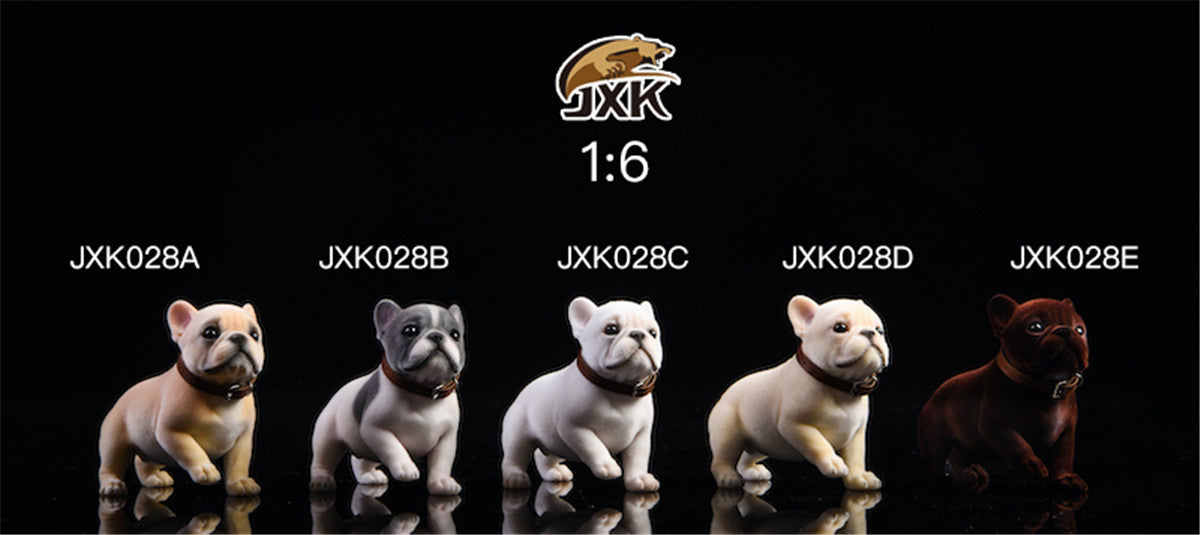 JXK 1/6 French Bulldog Figure