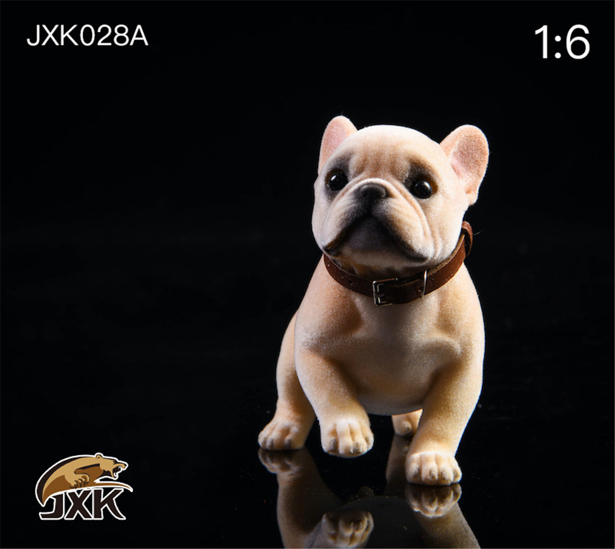 JXK 1/6 French Bulldog Figure