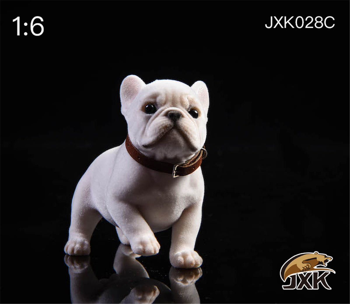 JXK 1/6 French Bulldog Figure