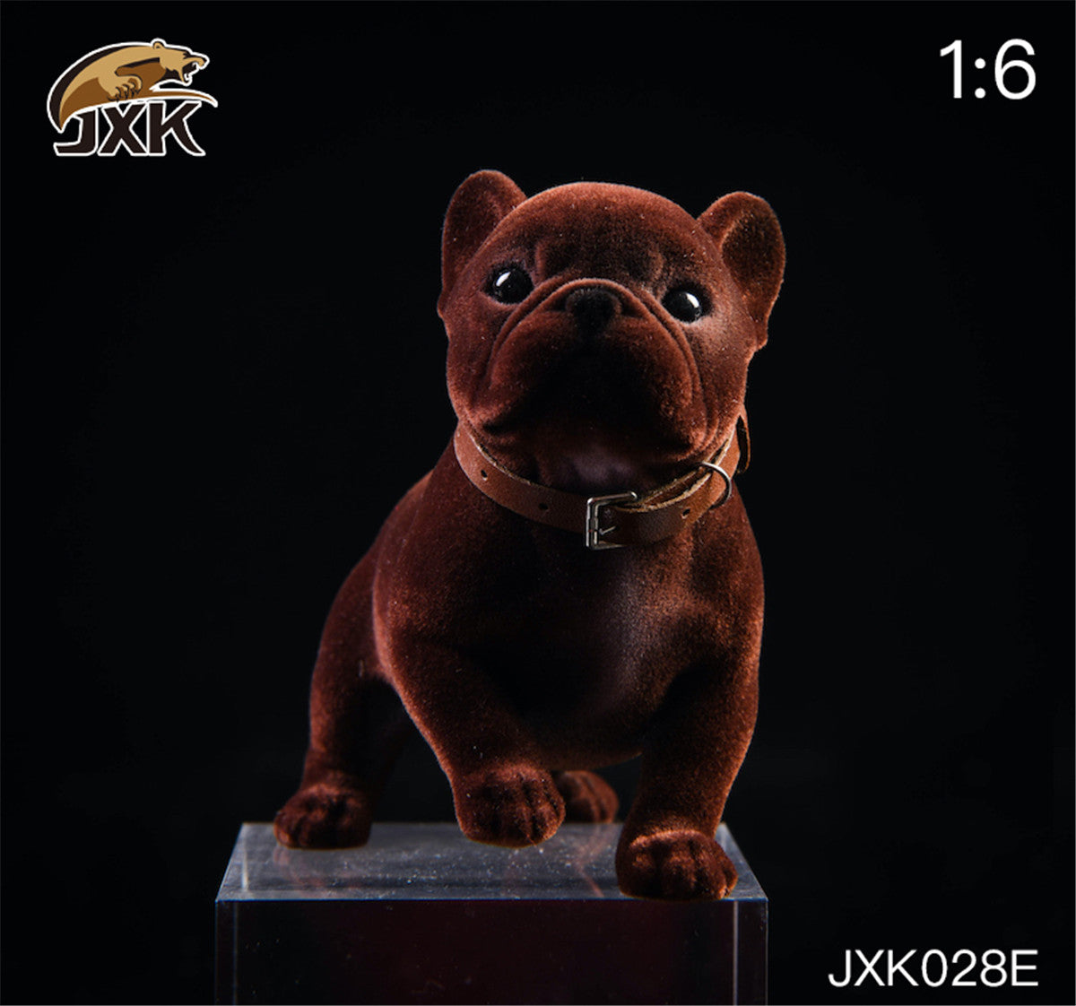 JXK 1/6 French Bulldog Figure