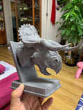 Nasutoceratops Bull Pose Statue