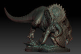 Nasutoceratops Bull Pose Statue