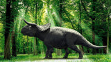 Nasutoceratops Graze Pose Statue