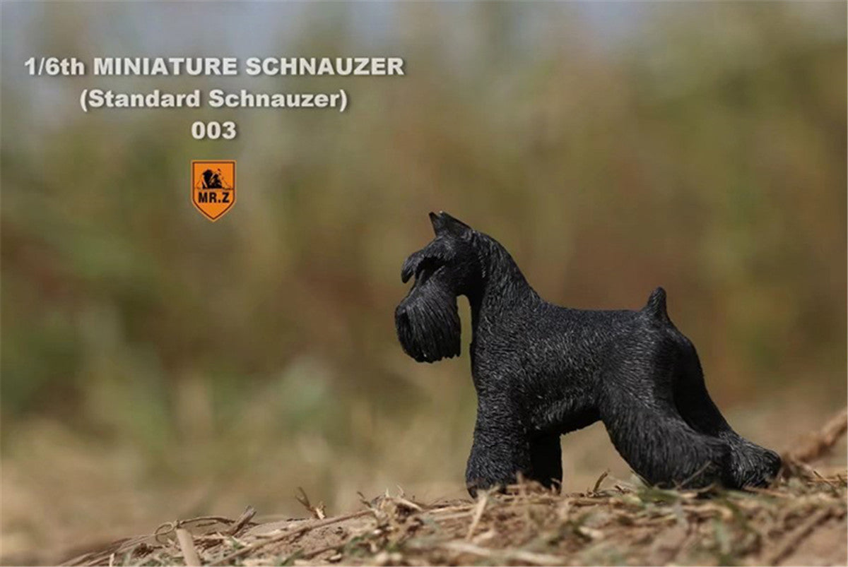 Mr.Z Schnauzer Dog Figure