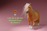 Mr.Z 1/6 Shetland Pony Horse Figure