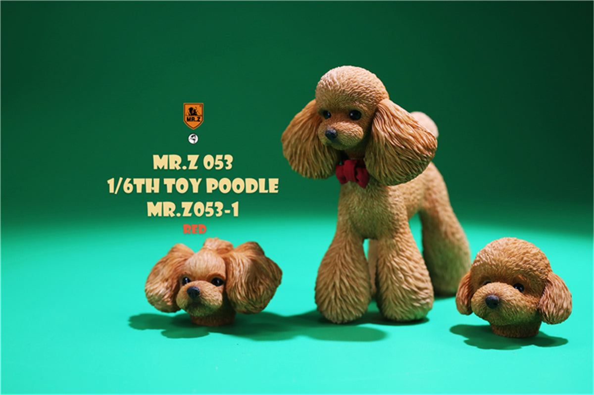 Mr.Z 1/6 Toy Poodle Dog Figure