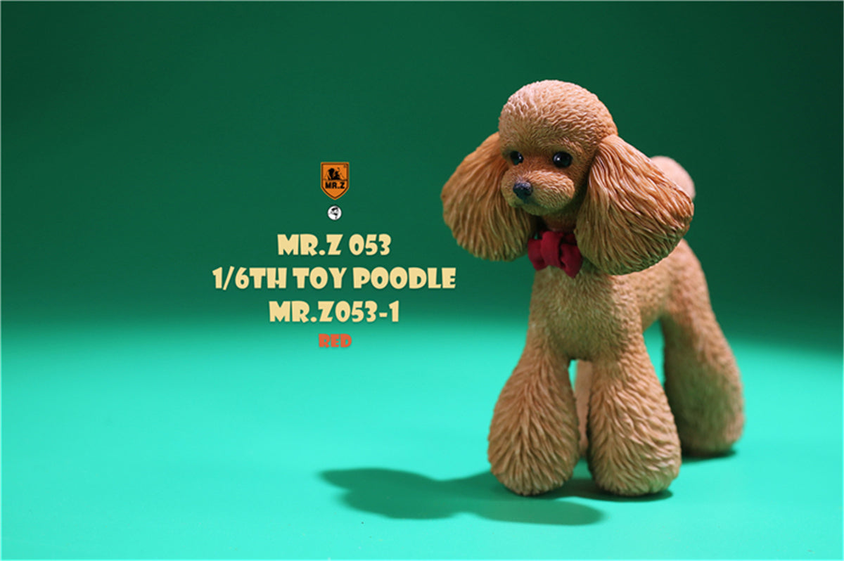 Mr.Z 1/6 Toy Poodle Dog Figure