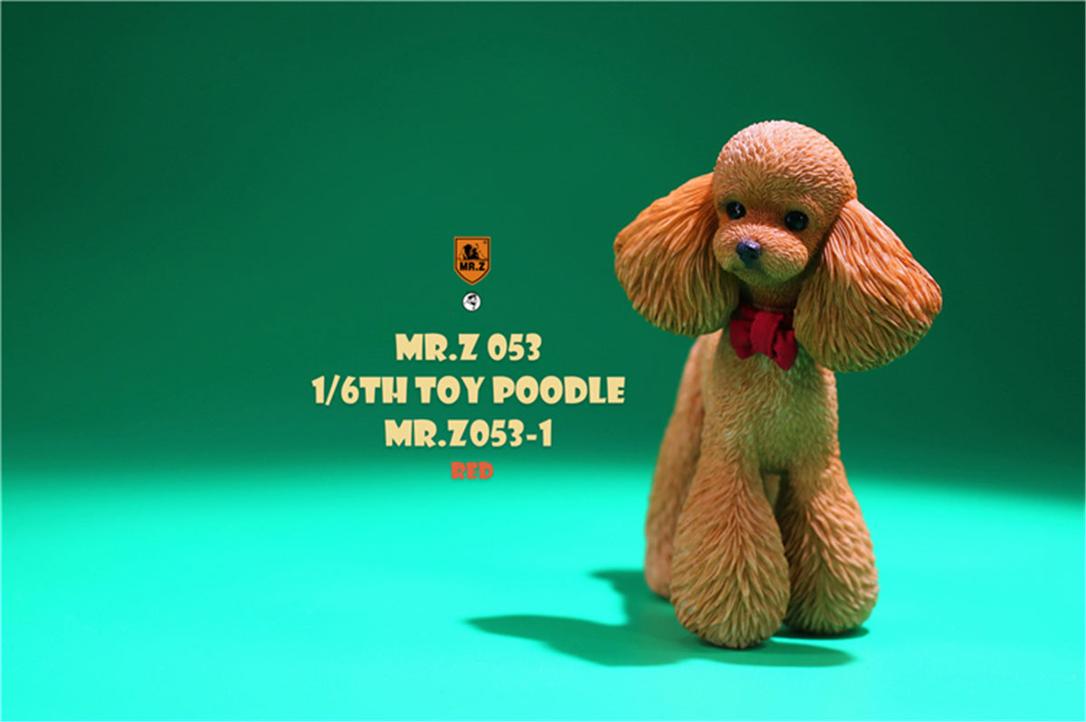 Mr.Z 1/6 Toy Poodle Dog Figure