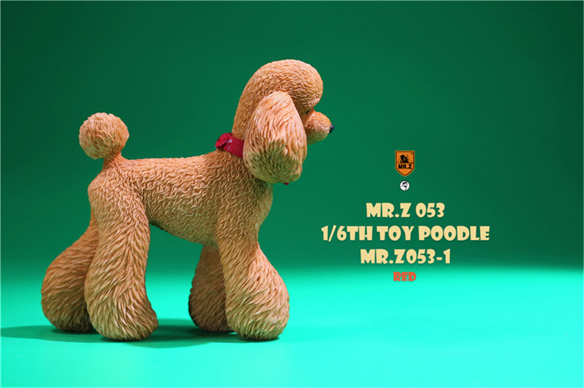 Mr.Z 1/6 Toy Poodle Dog Figure