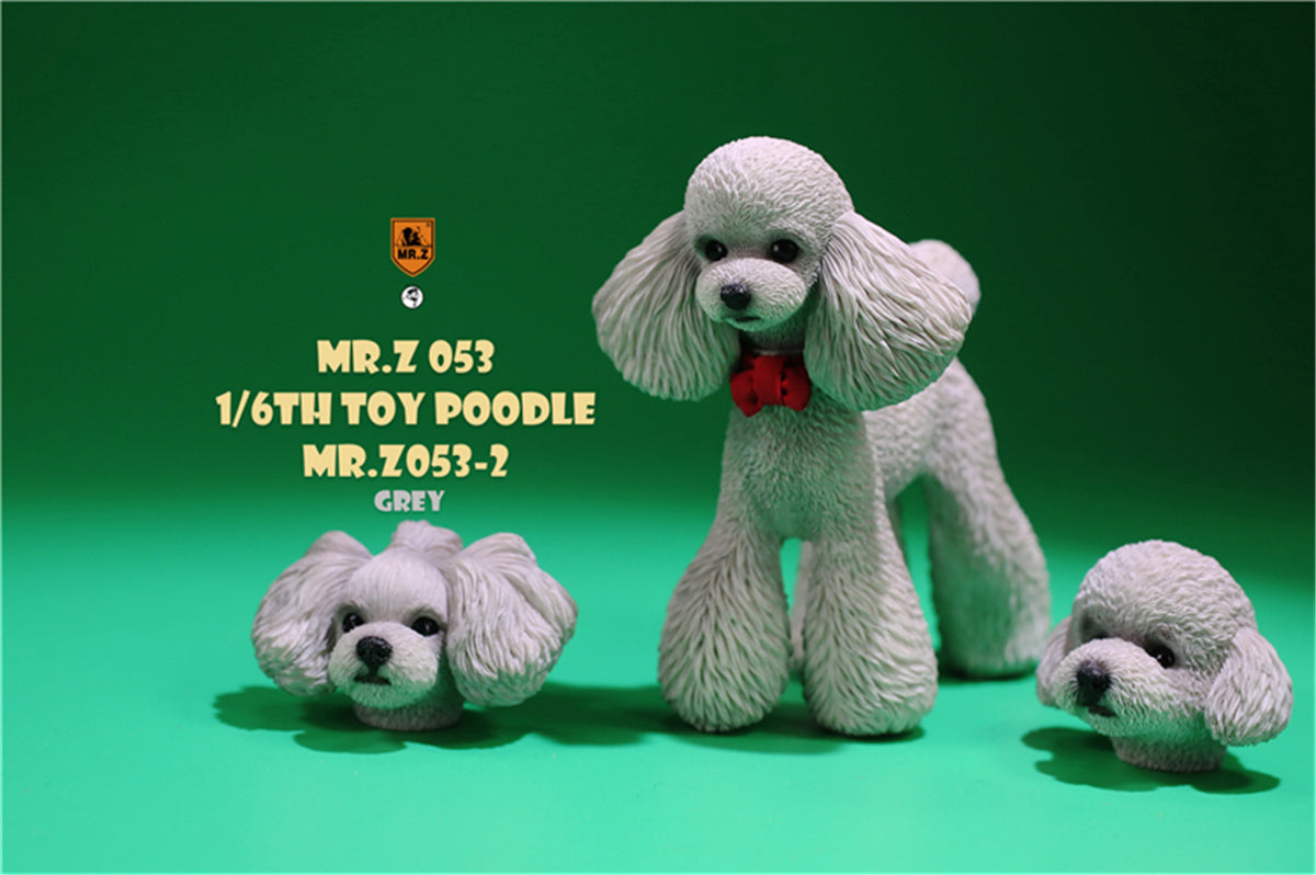 Mr.Z 1/6 Toy Poodle Dog Figure