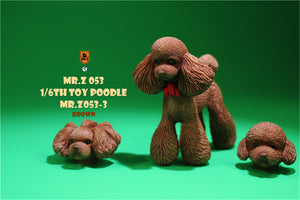 Mr.Z 1/6 Toy Poodle Dog Figure