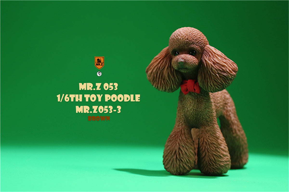Mr.Z 1/6 Toy Poodle Dog Figure