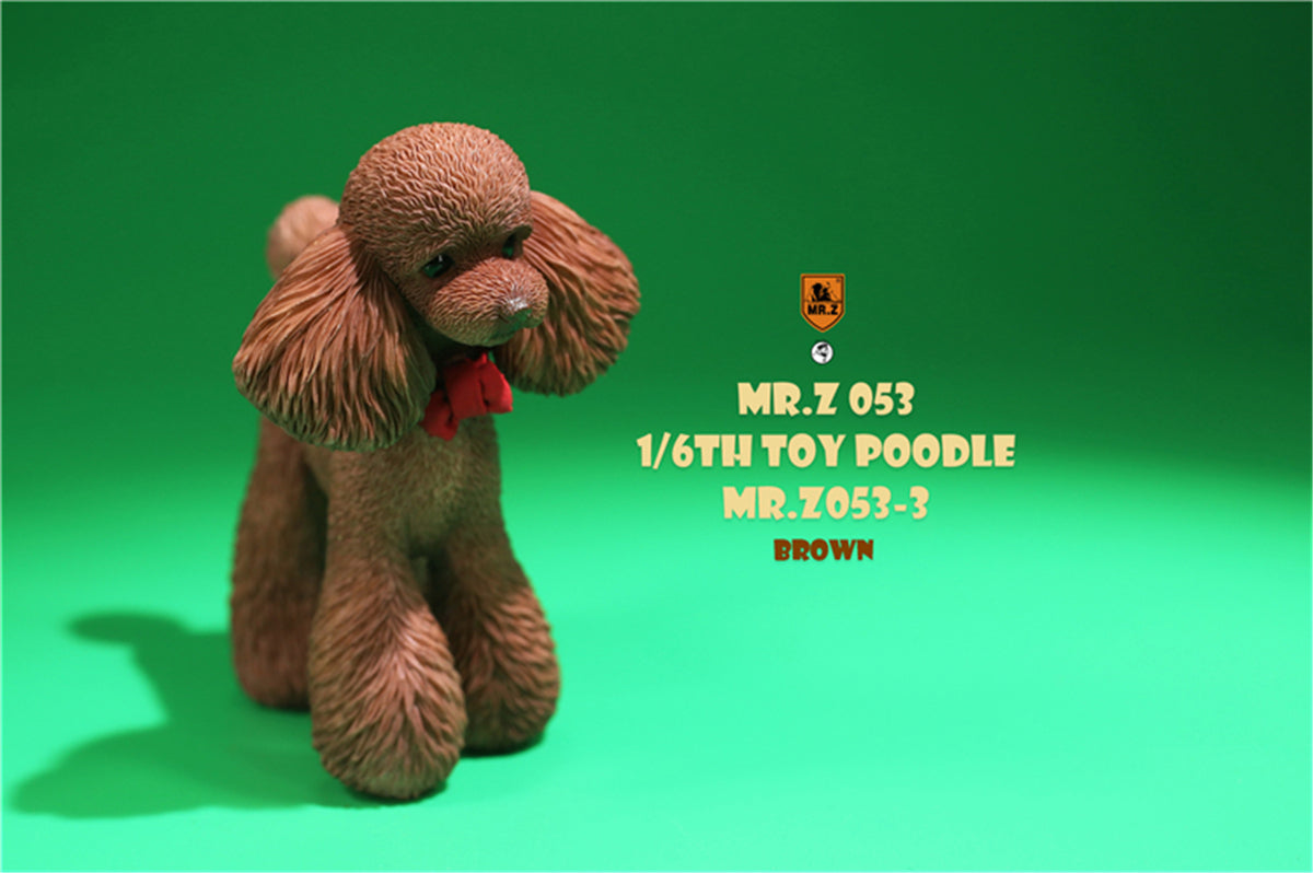 Mr.Z 1/6 Toy Poodle Dog Figure