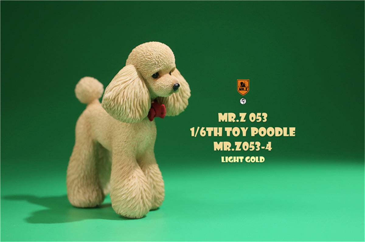 Mr.Z 1/6 Toy Poodle Dog Figure