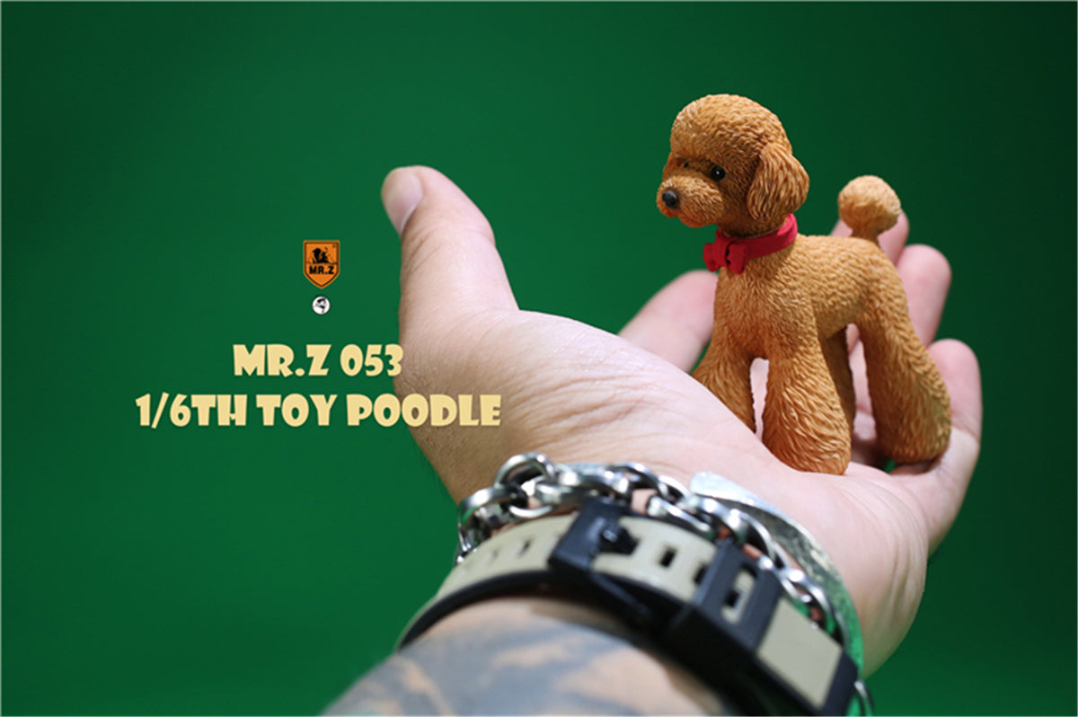 Mr.Z 1/6 Toy Poodle Dog Figure