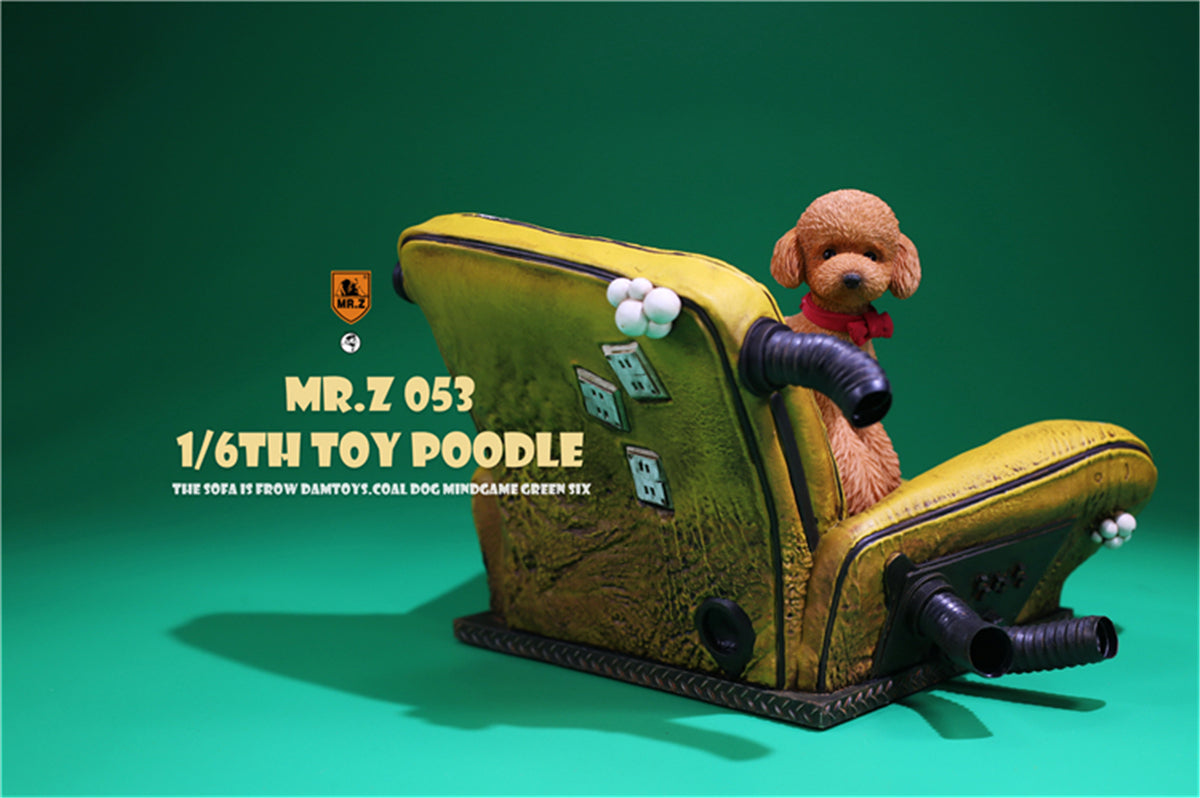 Mr.Z 1/6 Toy Poodle Dog Figure