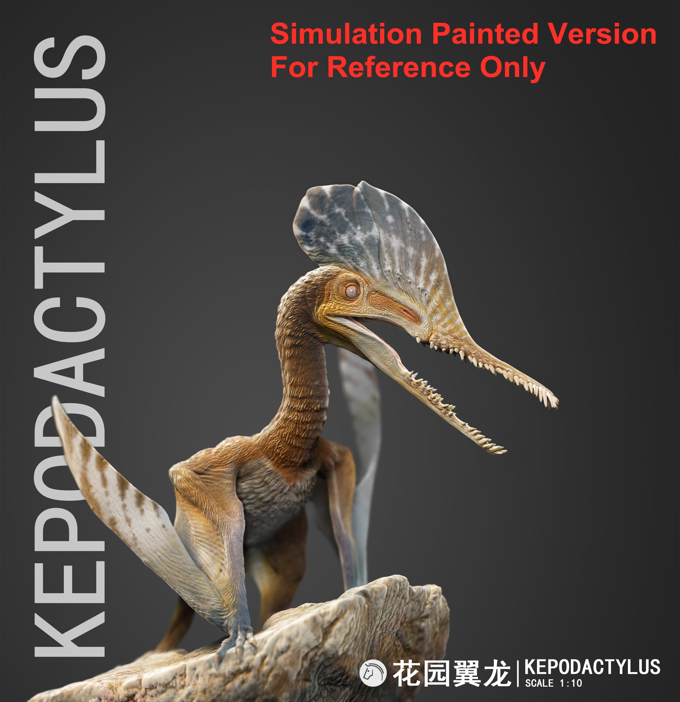 Black Horse Studio 1/10 Kepodactylus Model Unpainted