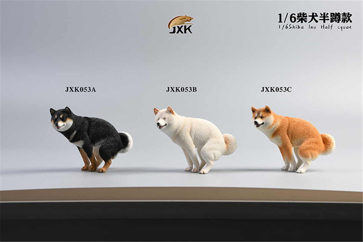 JXK 1/6 Shiba Inu Dog Figure