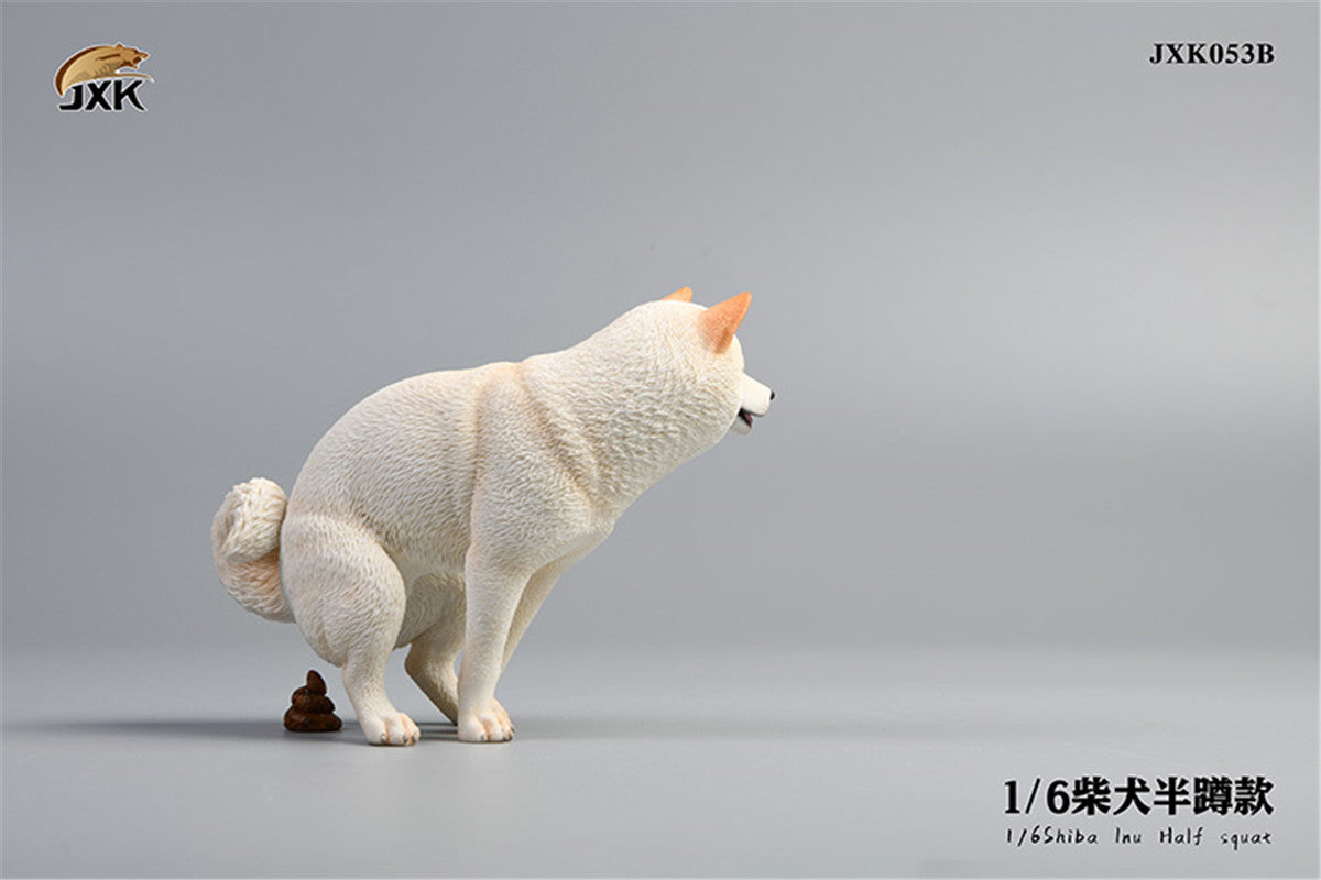 JXK 1/6 Shiba Inu Dog Figure