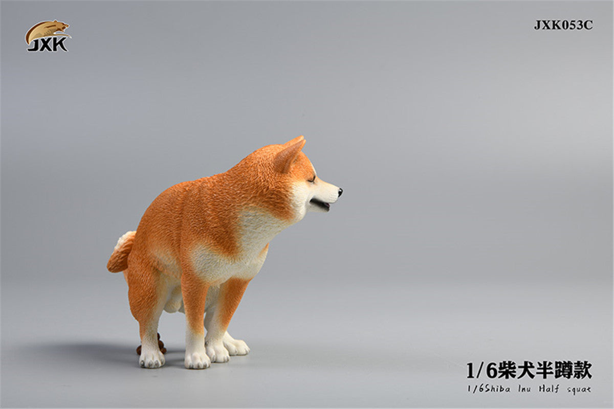 JXK 1/6 Shiba Inu Dog Figure