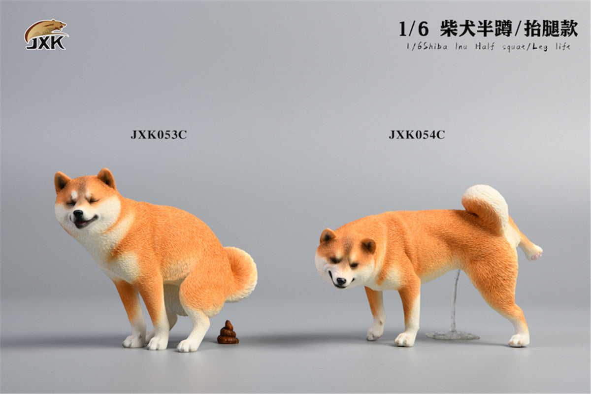 JXK 1/6 Shiba Inu Dog Figure