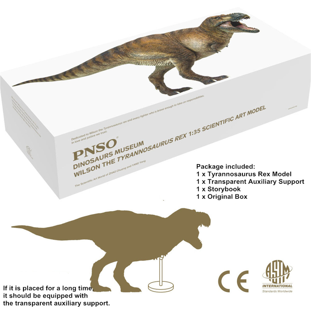 PNSO 1/35 Wilson Tyrannosaurus Rex Figure