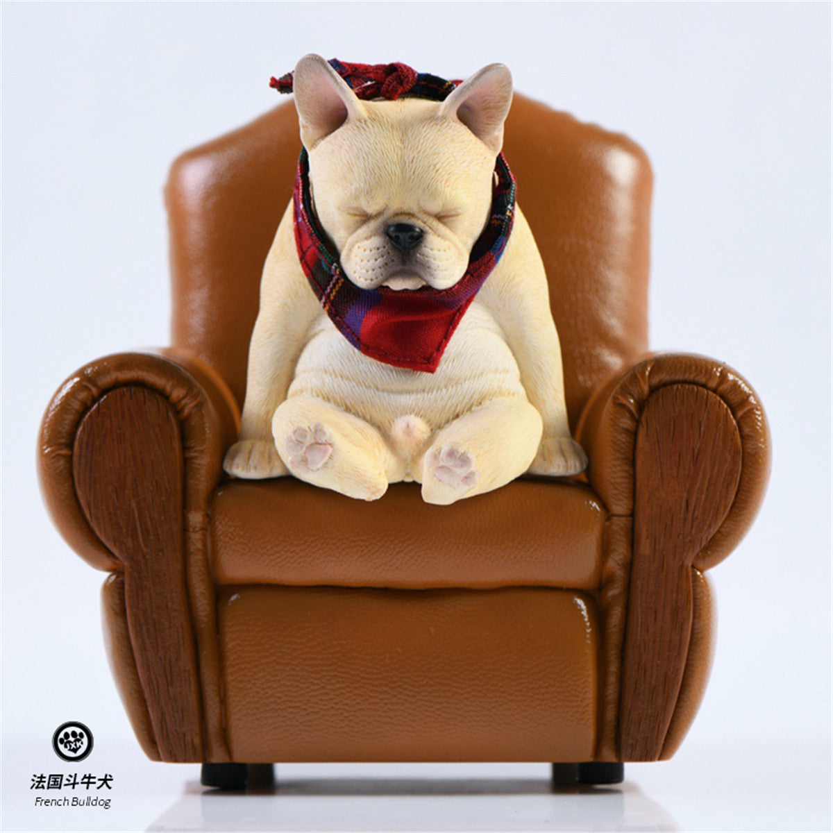 JXK 1/6 Decadent French Bulldog Figure