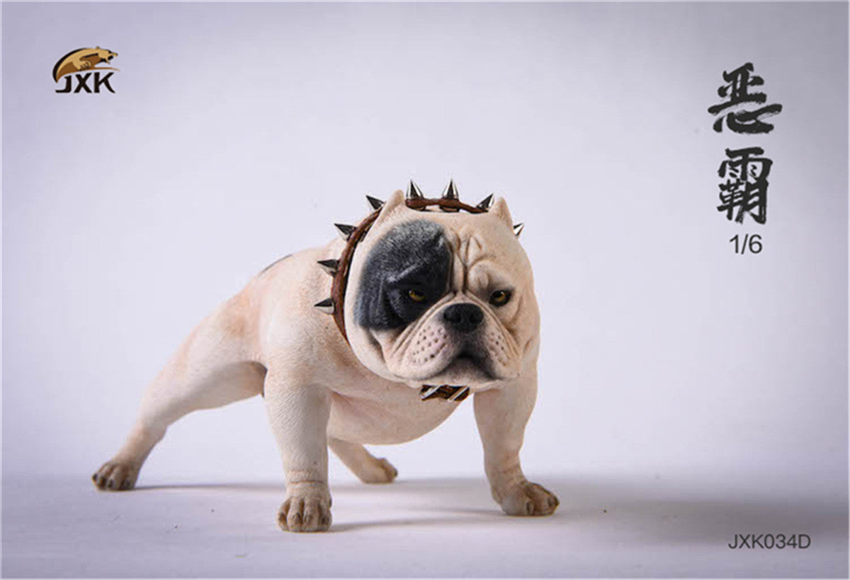 JXK 1/6 American Bully pitbull Dog Model