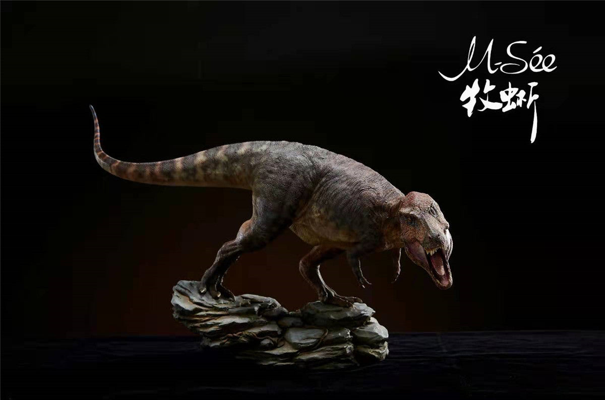 MuSee 1/10 Scale Lythronax argestes VS Diabloceratops Scene Statue