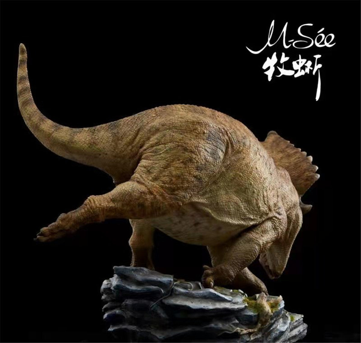 MuSee Diabloceratops Scene Statue