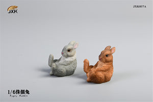 JXK 1/6 Pygmy Rabbit Figure