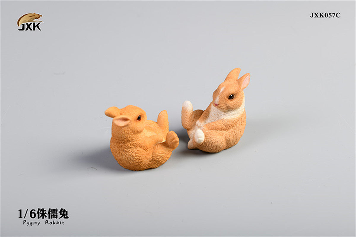 JXK 1/6 Pygmy Rabbit Figure