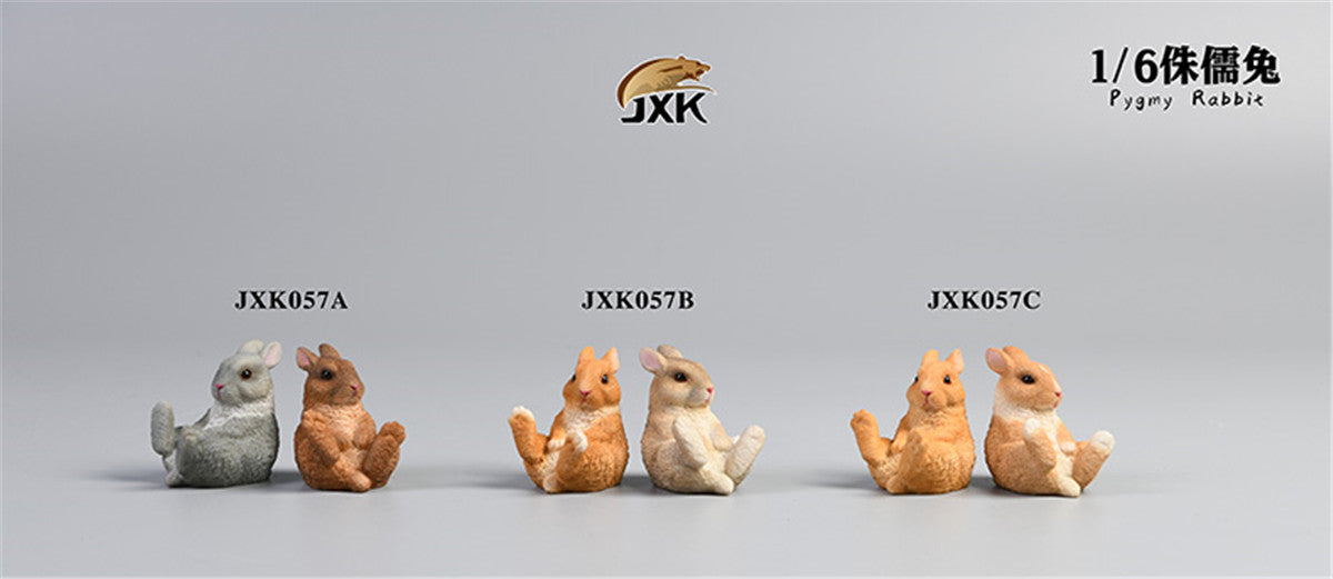 JXK 1/6 Pygmy Rabbit Figure
