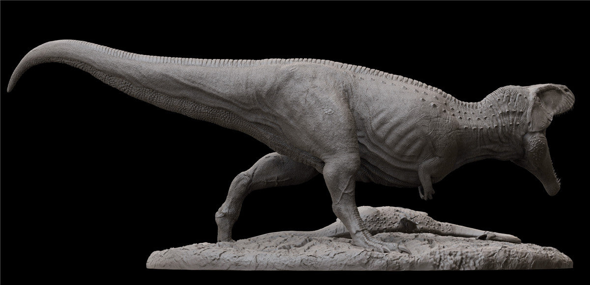 1/35 Giganotosaurus Prey Argentinosaurus Unpainted Model