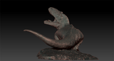 1/20 Female Giganotosaurus Unpainted Statue