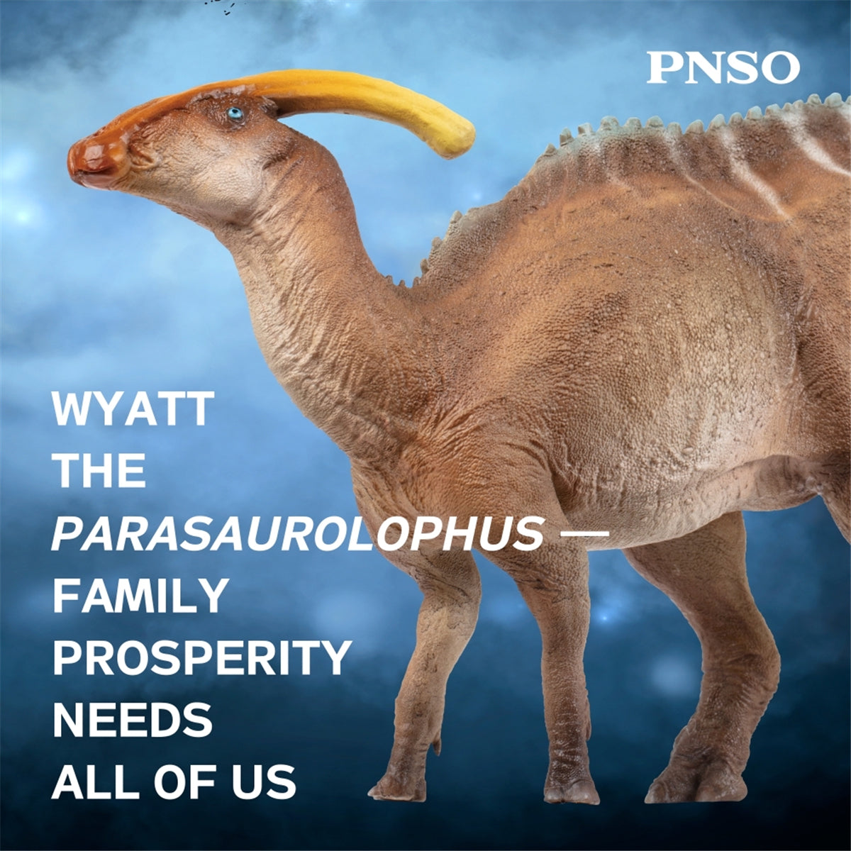 PNSO Parasaurolophus Wyatt Model