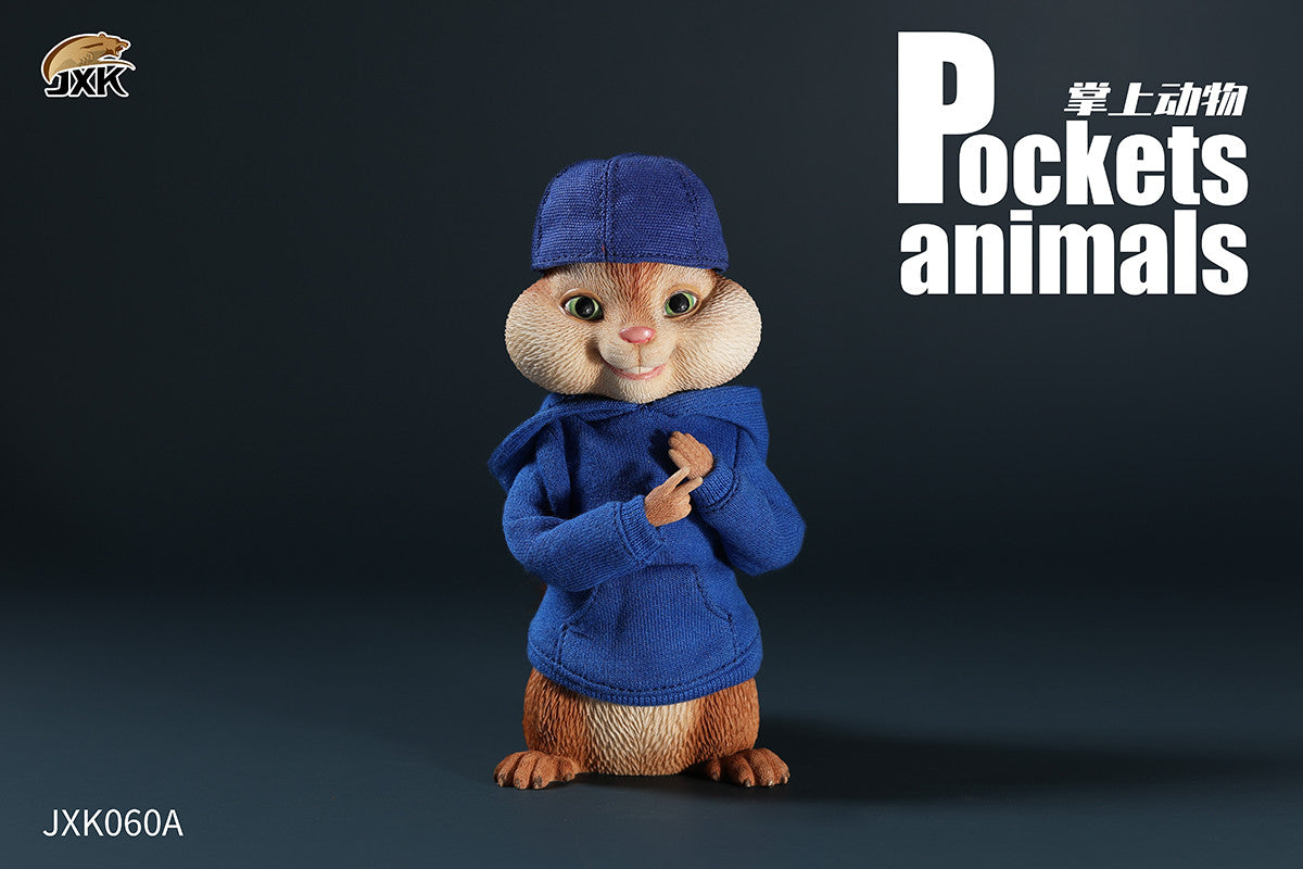 JXK Pockets Animals Chipmunks Model