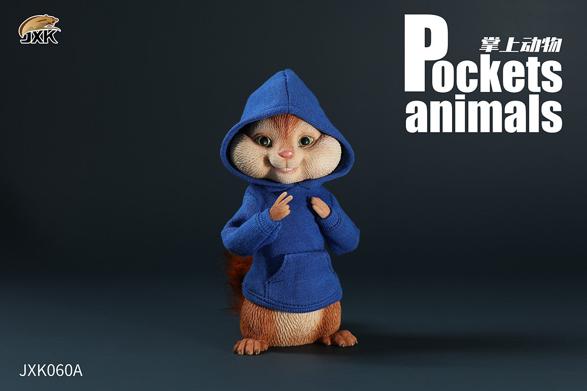 JXK Pockets Animals Chipmunks Model