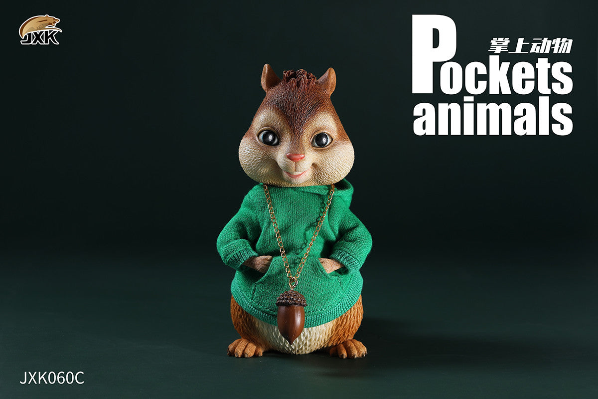 JXK Pockets Animals Chipmunks Model