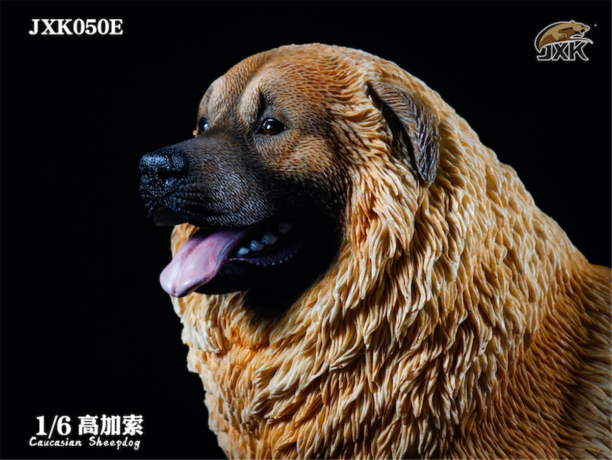 JXK 1/6 Caucasian Sheepdog Figure