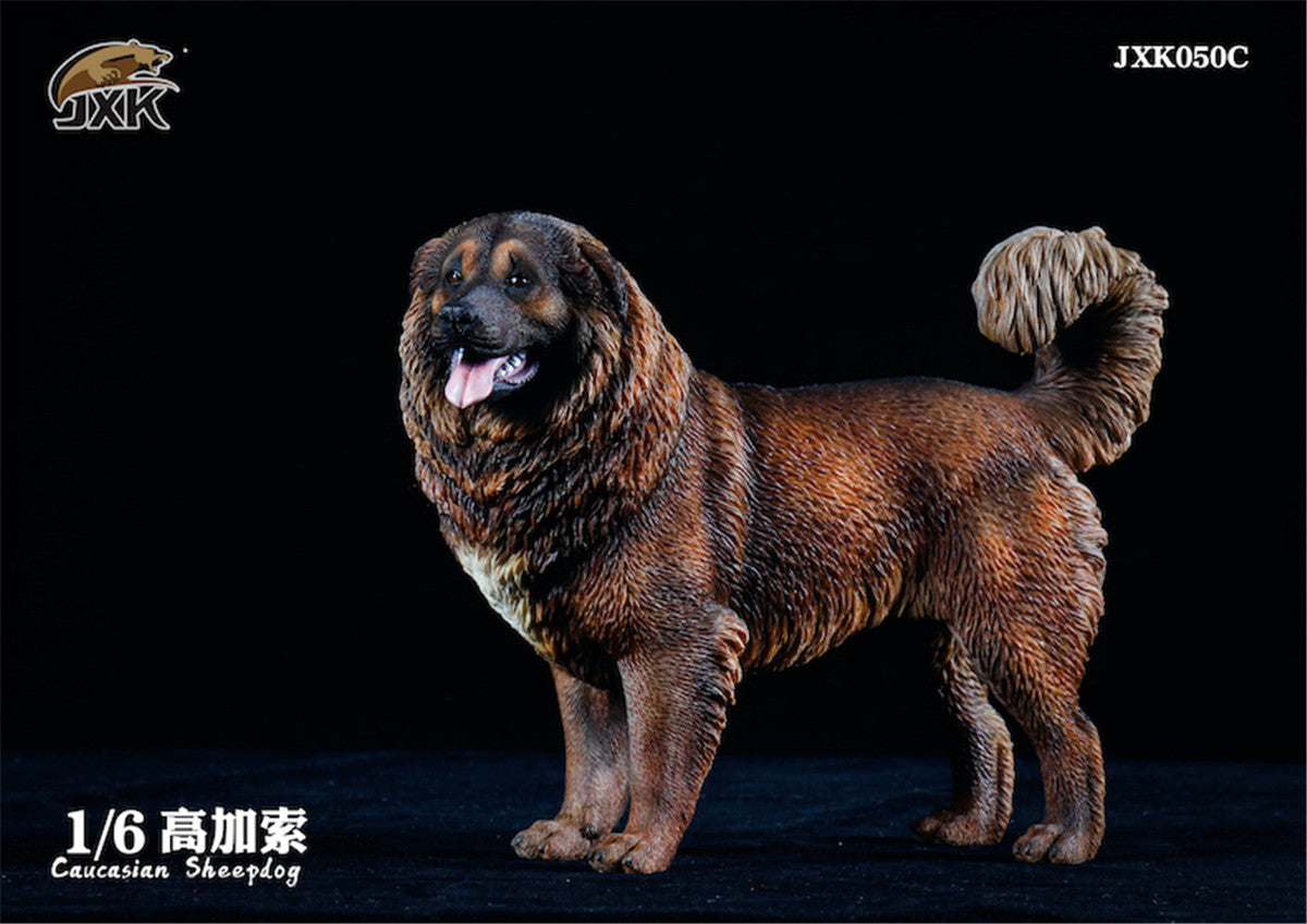 JXK 1/6 Caucasian Sheepdog Figure
