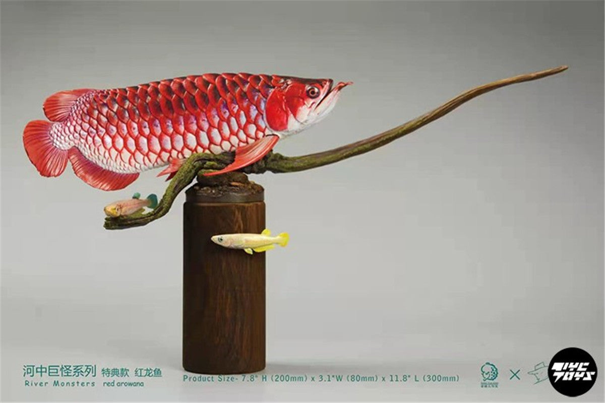 River Monsters Red Arowana Model