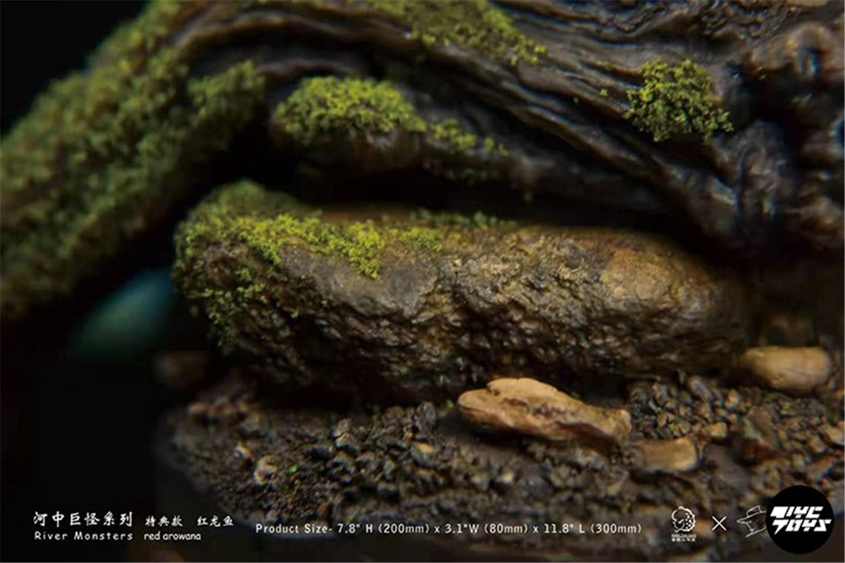 River Monsters Red Arowana Model