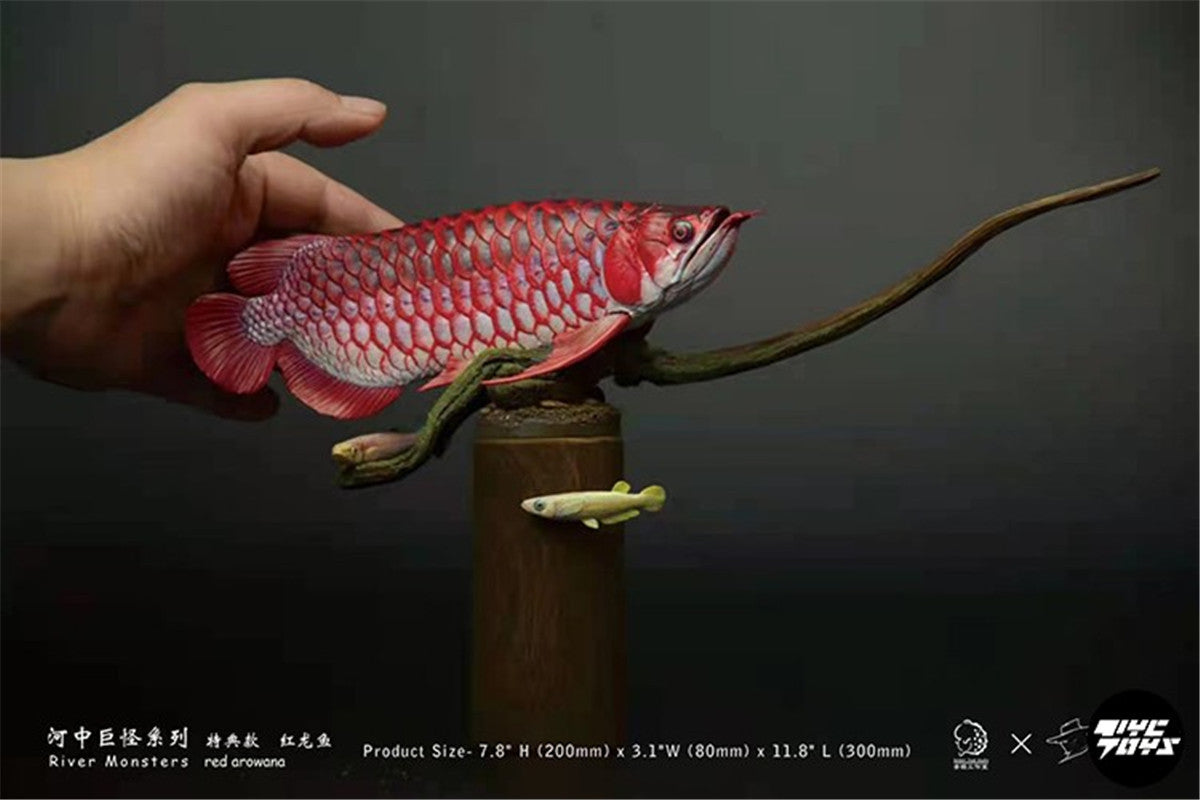 River Monsters Red Arowana Model