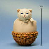 JXK 1/6th Eggshell Cat Model