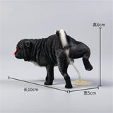 JXK 1/6 Leg Lift Pug Model